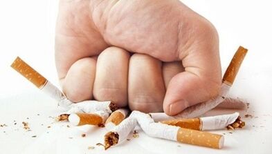 Ablehnung von Nikotin als Möglichkeit, die Kraft nach 50 wiederherzustellen